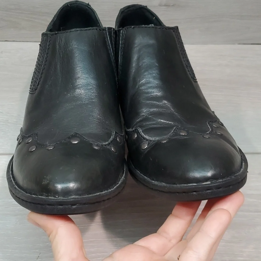 Born Women Tour Ankle Leather Moto boho Wester  Boots shoes sz 7.5